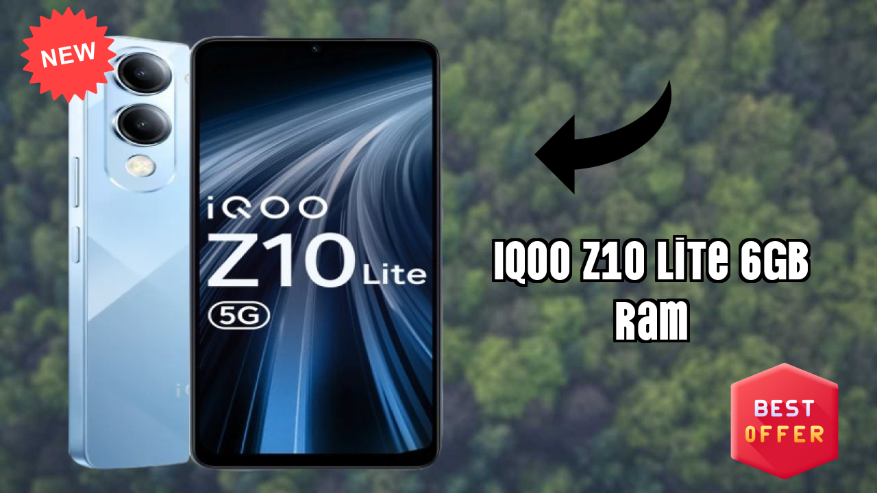IQOO Z10 Lite 6GB RAM at ₹10,998 - Complete Specifications