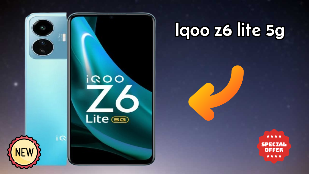 IQOO Z6 Lite 5G at ₹12,999 - Complete Specifications