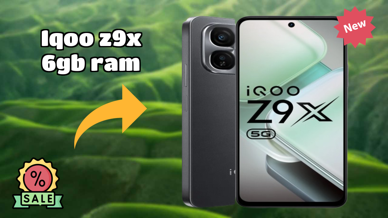 IQOO Z9x 6GB RAM Display Size: 6.72 Inches (17.07 Cm) Screen Analysis