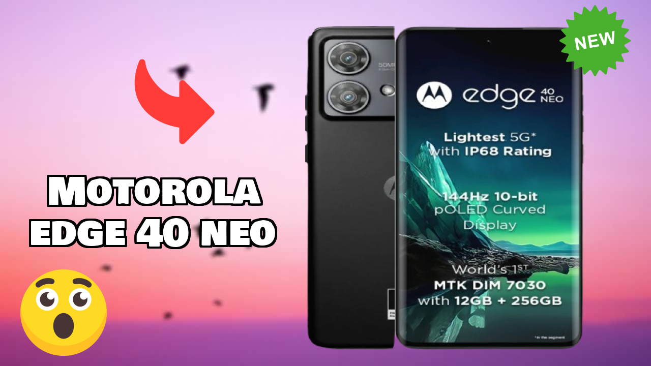 Motorola Edge 40 Neo Display Review: 6.55 Inches (16.64 Cm) Screen Size