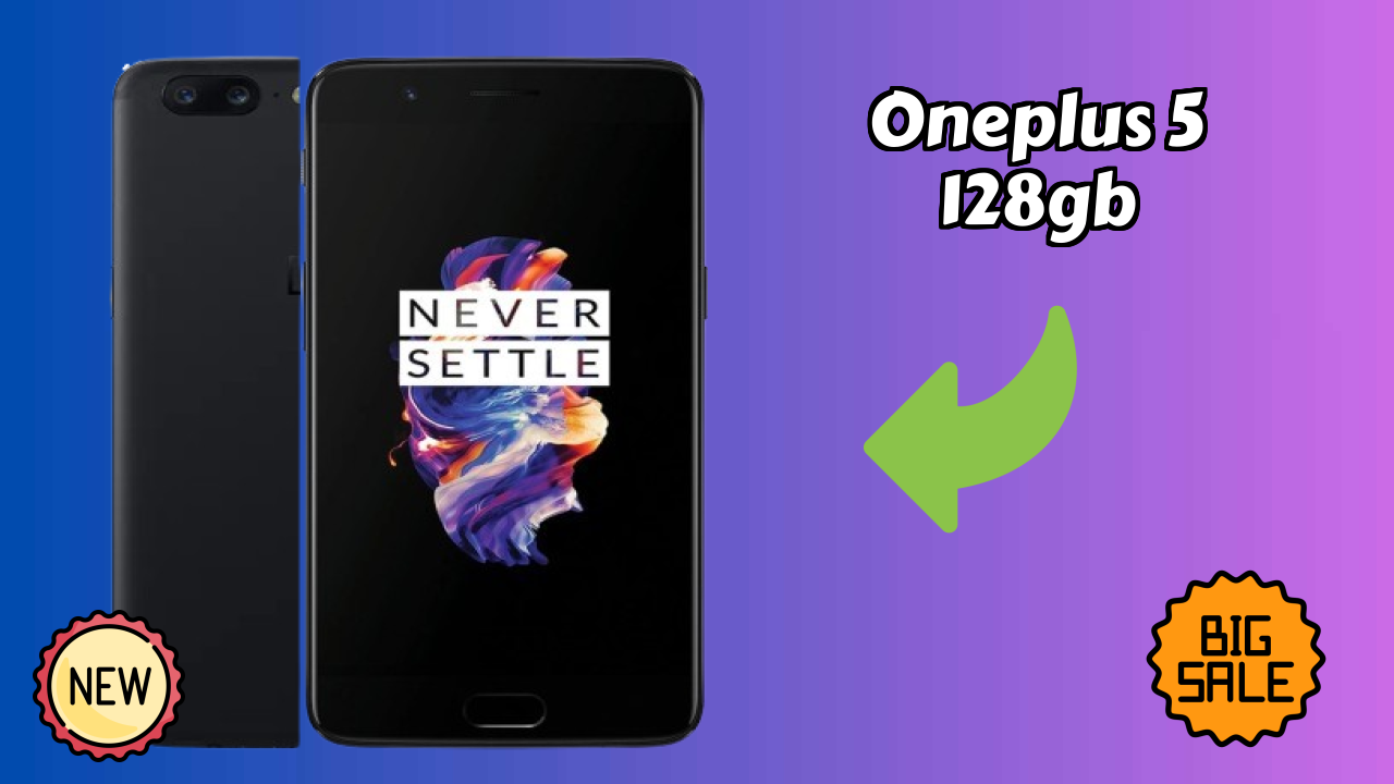 OnePlus 5 128GB at ₹37,999 - Complete Specifications List