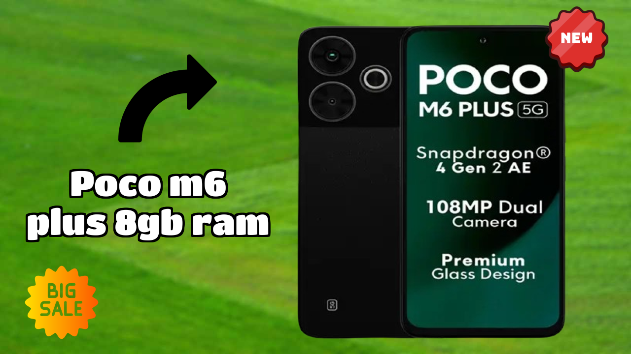 POCO M6 Plus 8GB RAM vs iPhone: Detailed Feature Compare