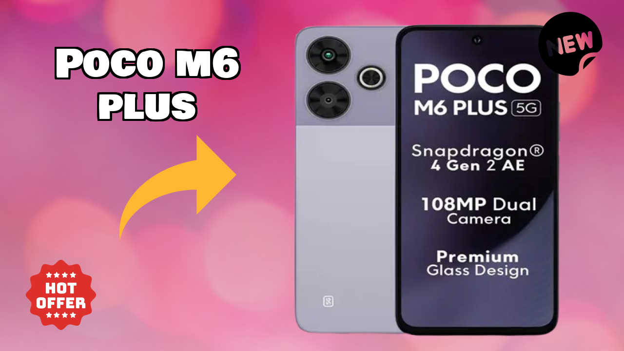 POCO M6 Plus at ₹10,490 - Best Deal Available