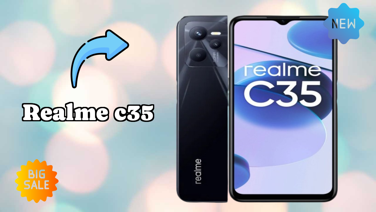Realme C35 Display Technology: IPS LCD Review