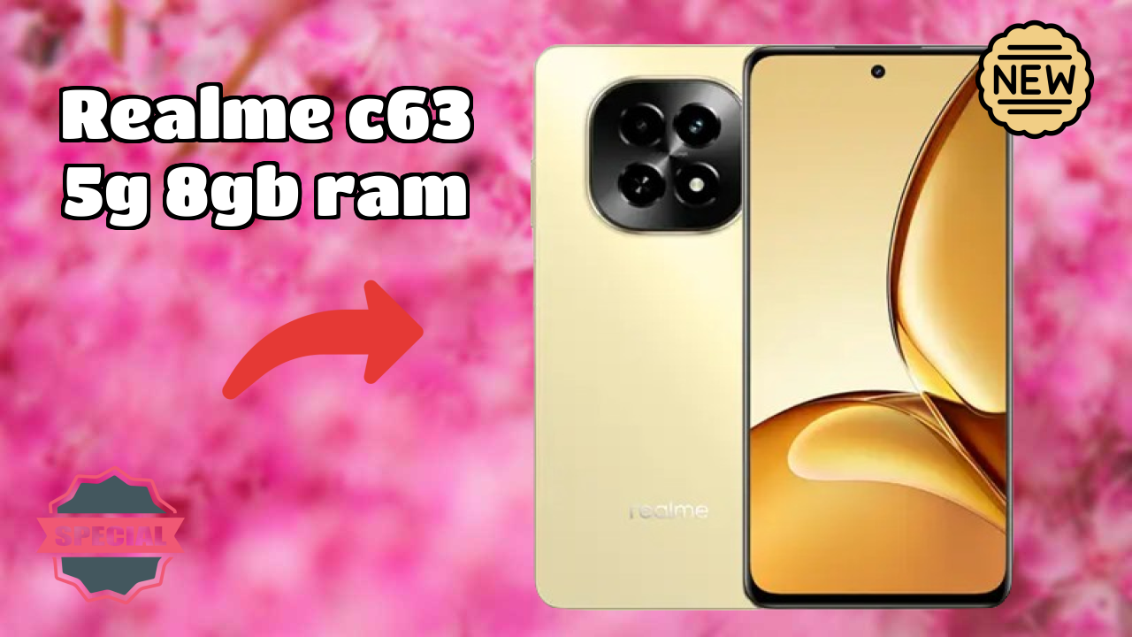 Realme C63 5G 8GB RAM Price Drop: Available at Just ₹12,999