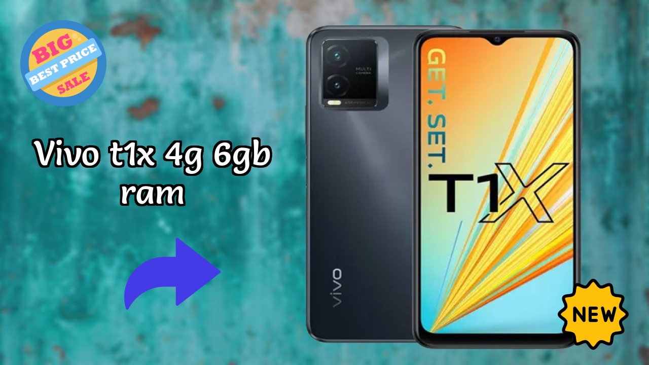 Vivo T1x 4G 6GB RAM Performance: 6 GB RAM Gaming Tested