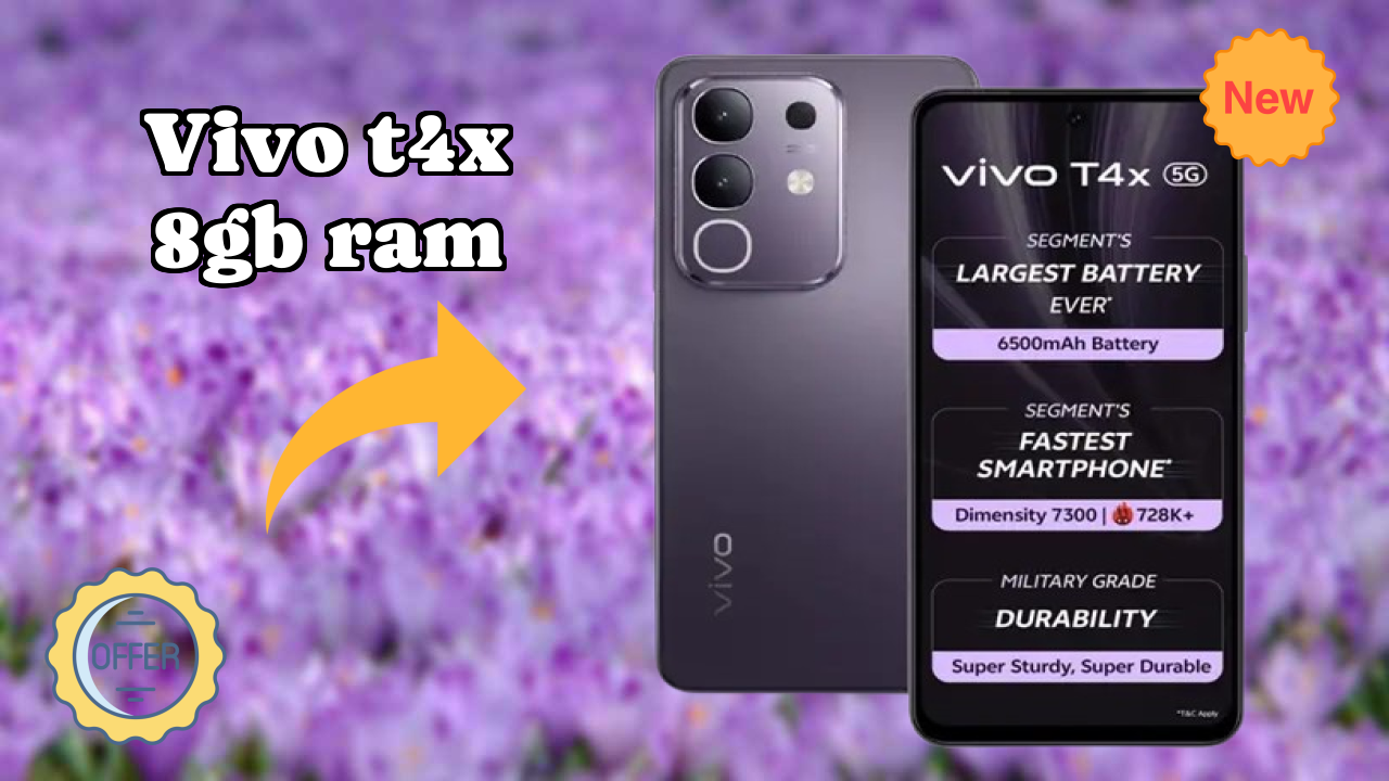 Vivo T4X 8GB RAM Gaming Test: MediaTek Dimensity 7300 Handles Top Games?