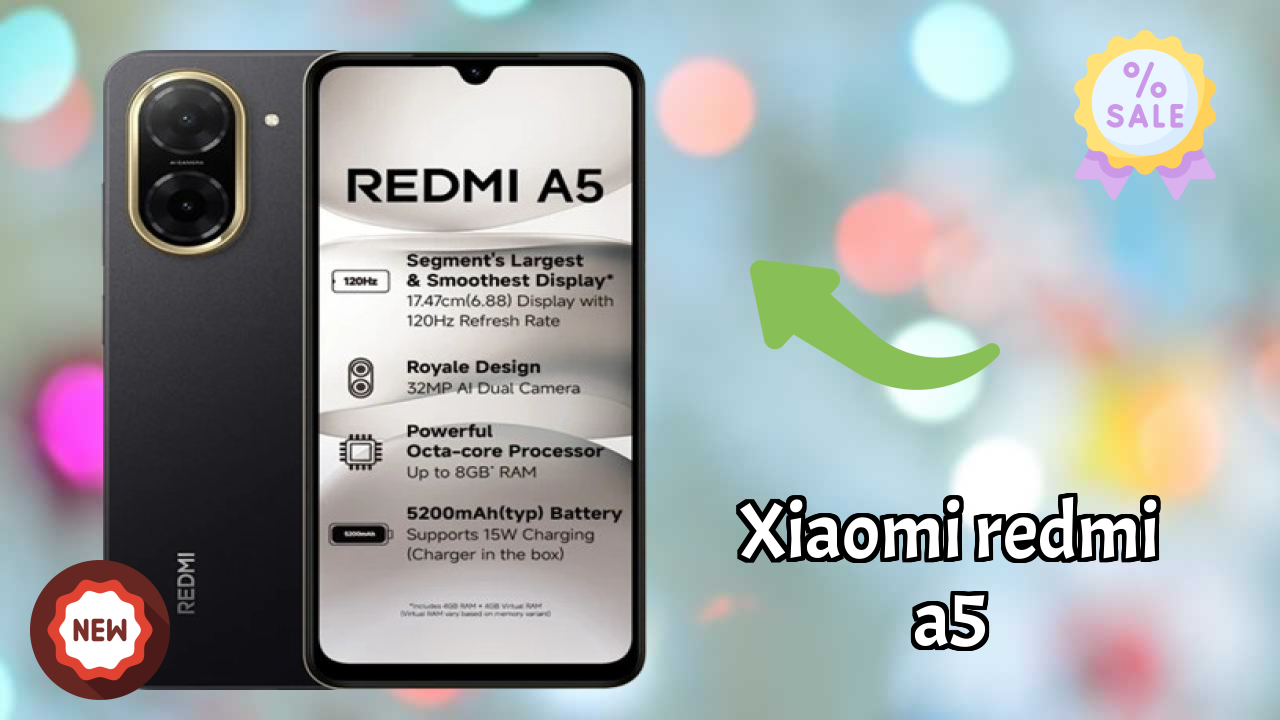 Xiaomi Redmi A5 Display Analysis: 6.88 Inches (17.48 Cm) Screen Quality